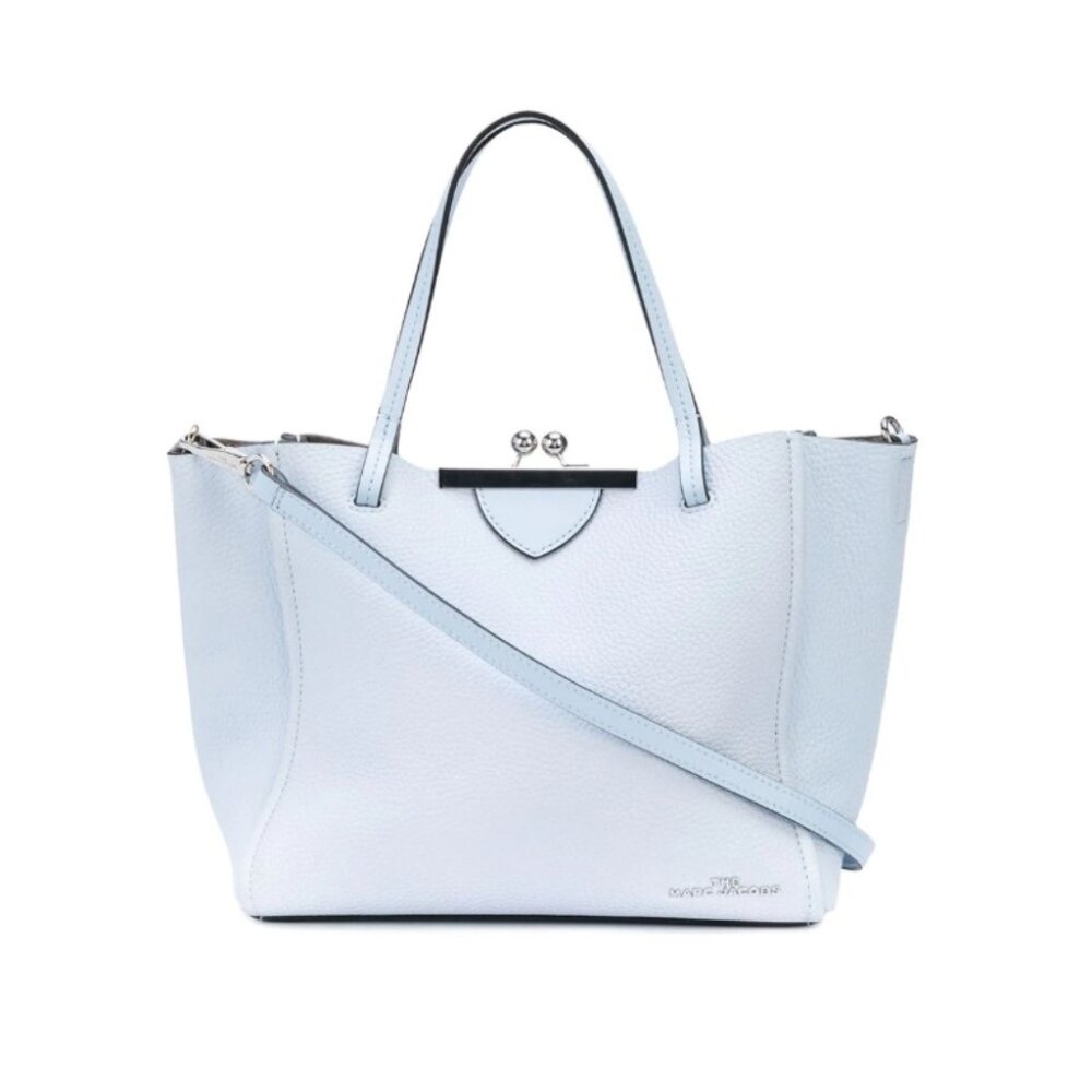 NWT - Marc Jacobs The Kiss Lock tote bag - Blue mist💧💧 - Picture 5 of 7